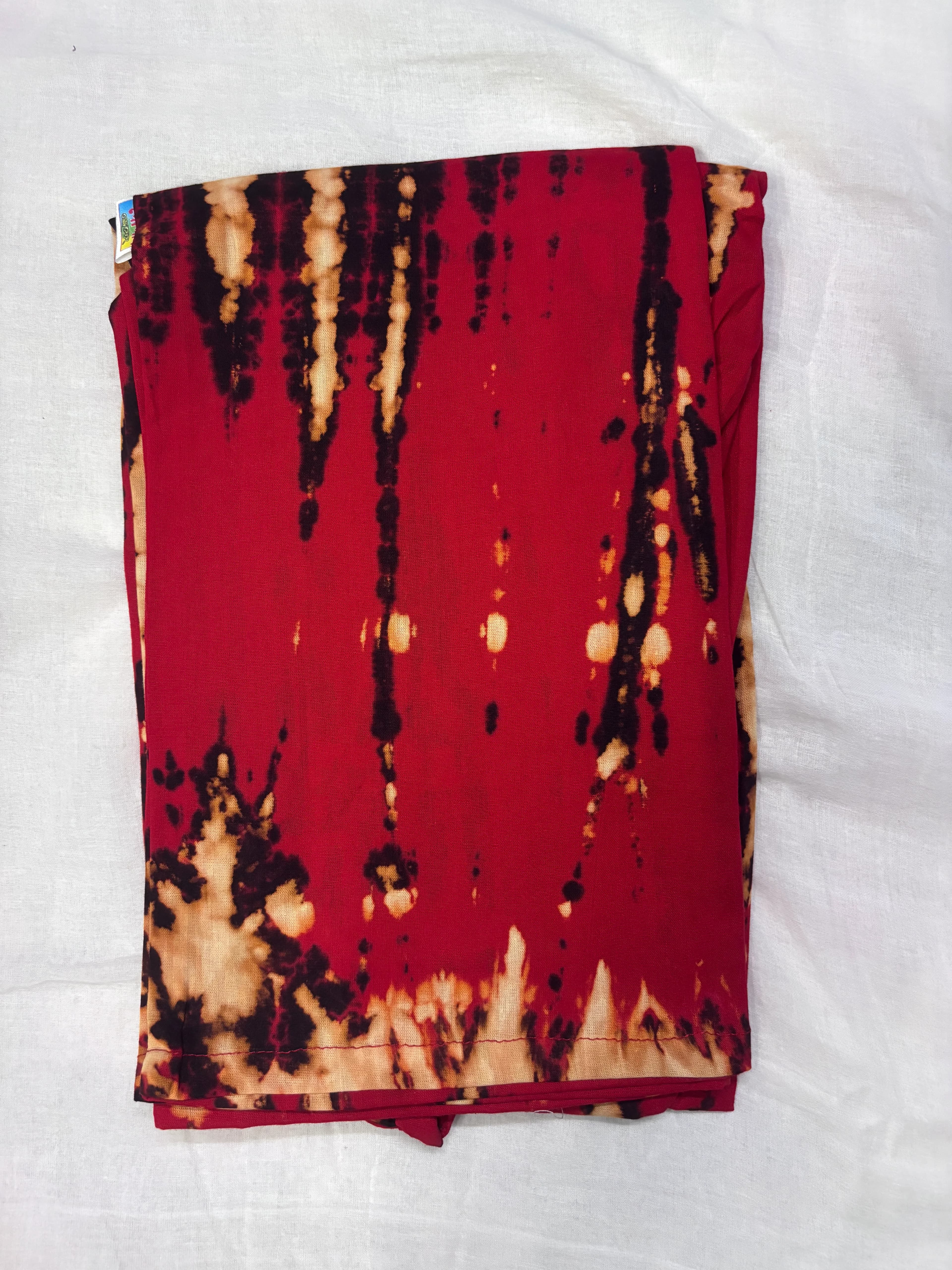 Pure Cotton Badni Nighty in Red for Home