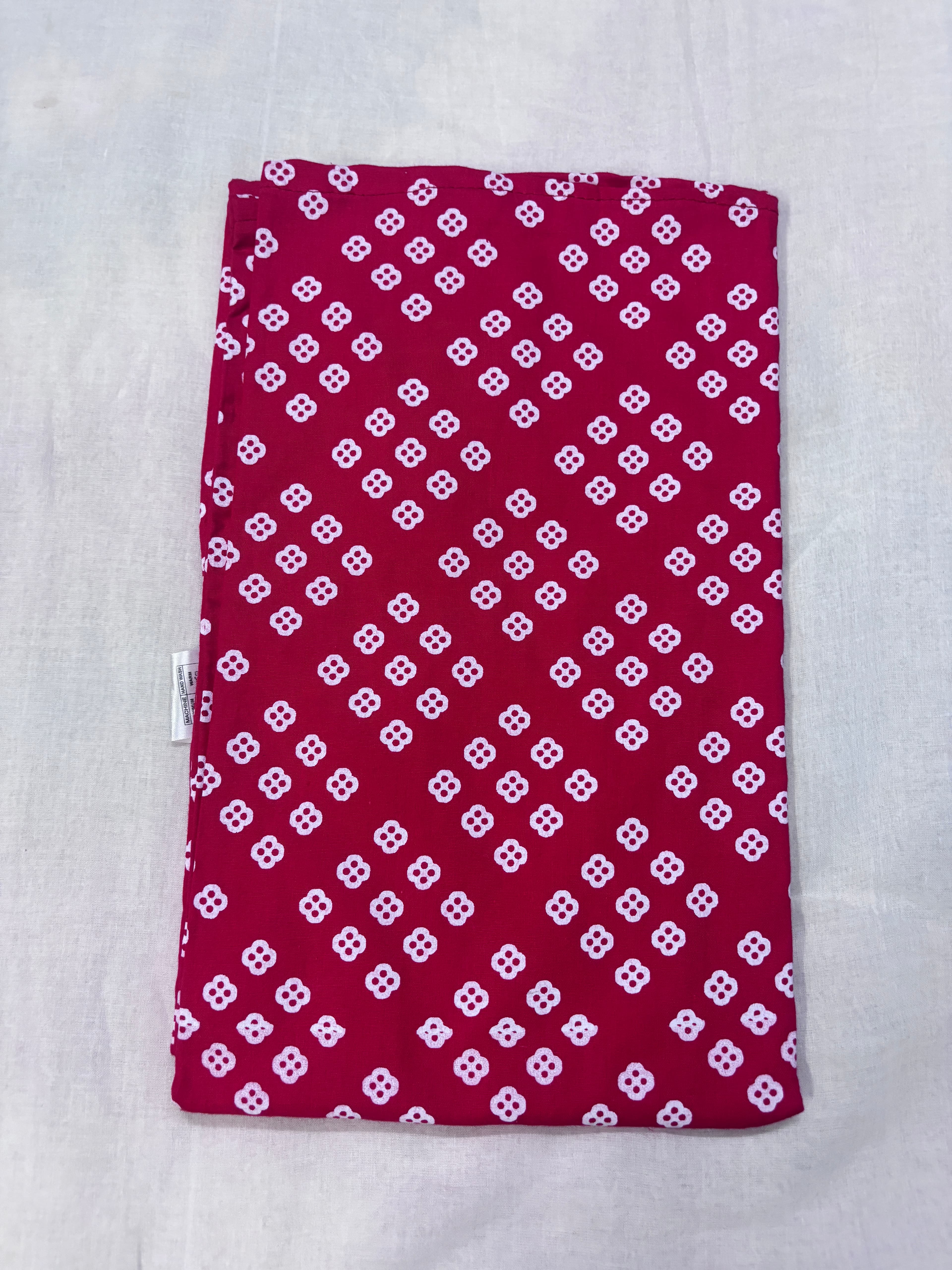 Pure Cotton Red Printed Nighty in Barrackpore